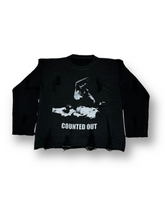 Load image into Gallery viewer, &quot;Counted Out&quot; Oversized Distressed Sweater (Pre-Order)